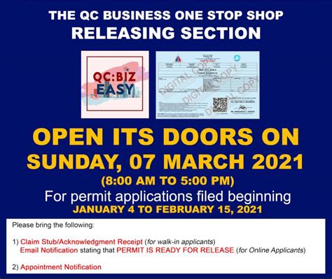 business one stop shop quezon city|QC E.